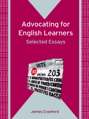 cover image of Advocating for English Learners